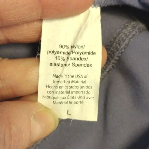 Beyond Yoga Purple High Waist Lace Up back Detailing Leggings Large - Picture 13 of 14